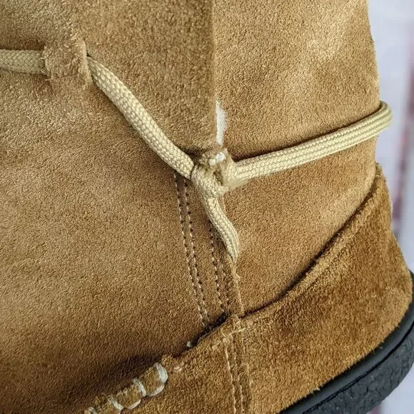 Tsonga Fleece Lined Leather Moc Style Boots - Picture 7 of 9